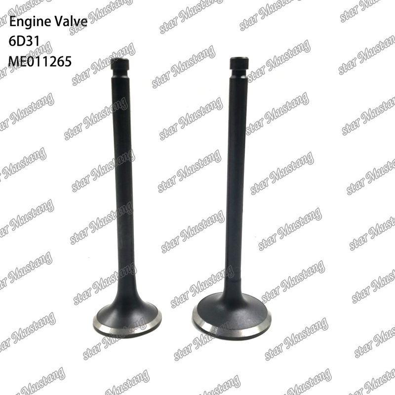 Valvola di struttura integrale 6D31 ME011265 ME011266 Motore Diesel Parte originale in magazzino con supporto online dopo