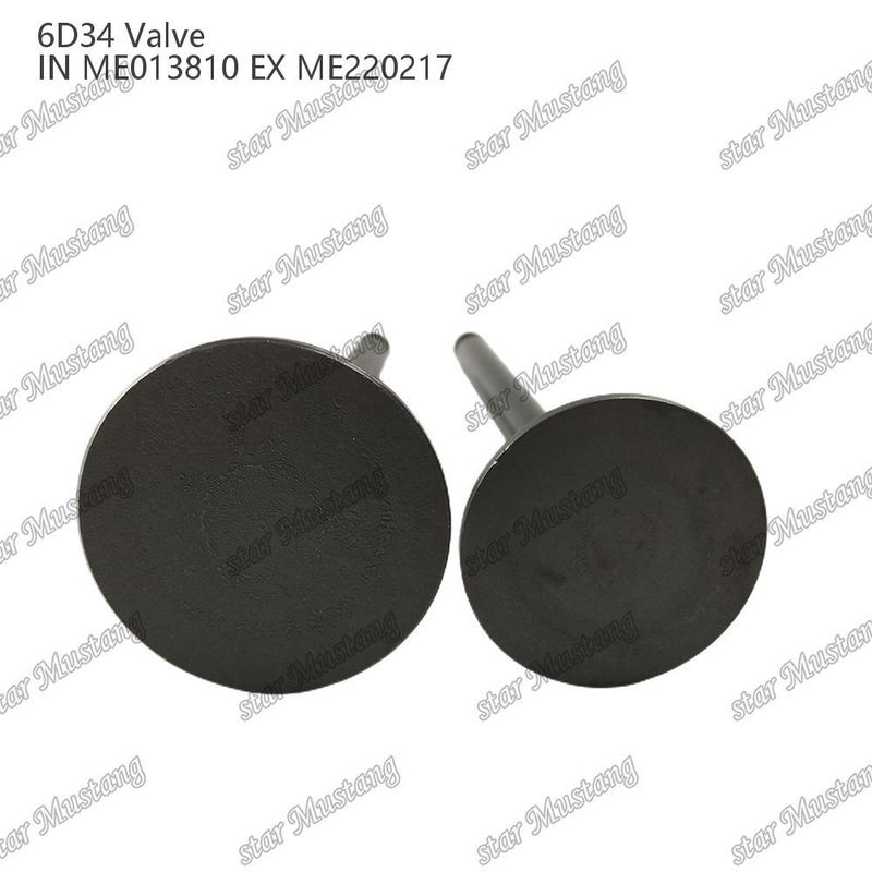 Valvola di struttura integrale 6D34 ME013810 ME220217 Motore diesel Parte originale in magazzino con supporto online dopo