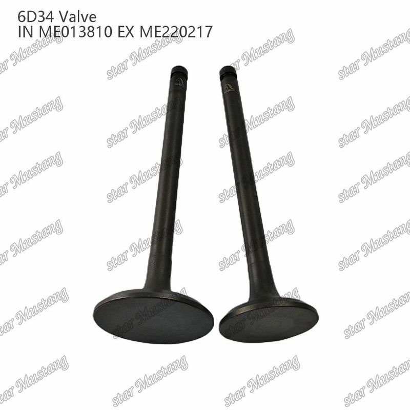 Valvola di struttura integrale 6D34 ME013810 ME220217 Motore diesel Parte originale in magazzino con supporto online dopo