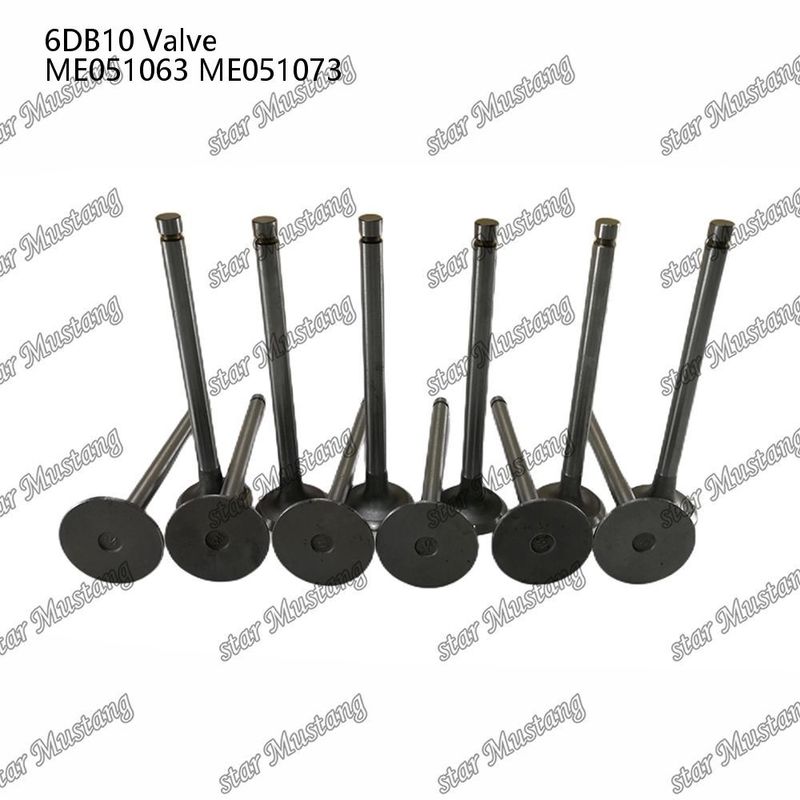 Valvola di struttura integrale 6DB10 IN ME051063 EX ME051073 Motore diesel Parte originale in magazzino con supporto online dopo