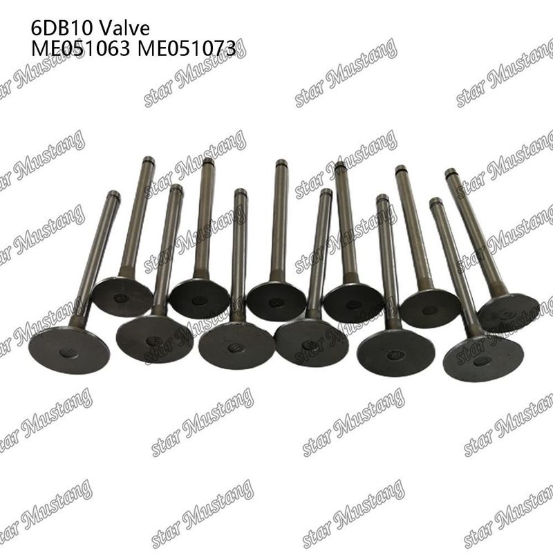 Valvola di struttura integrale 6DB10 IN ME051063 EX ME051073 Motore diesel Parte originale in magazzino con supporto online dopo