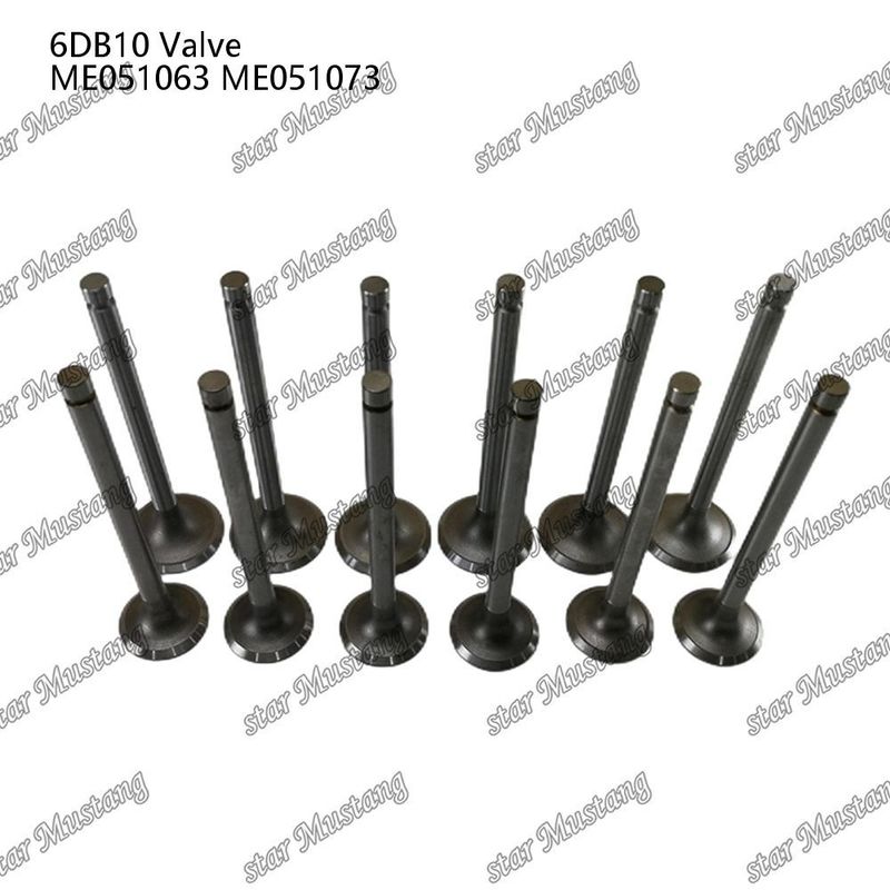 Valvola di struttura integrale 6DB10 IN ME051063 EX ME051073 Motore diesel Parte originale in magazzino con supporto online dopo