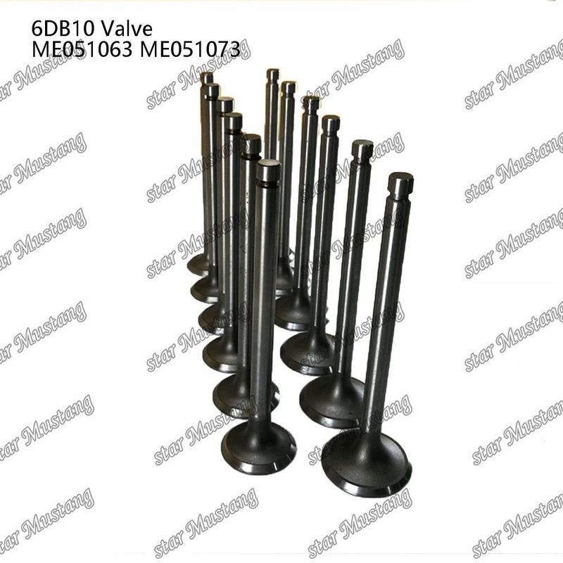 Valvola di struttura integrale 6DB10 IN ME051063 EX ME051073 Motore diesel Parte originale in magazzino con supporto online dopo