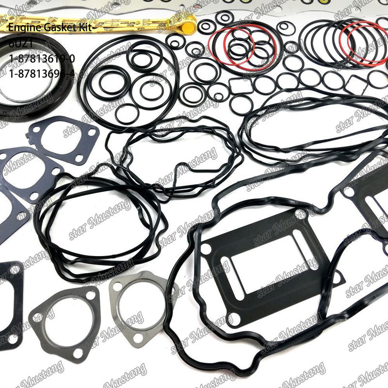 Kit completo di guarnizioni 6UZ1 1-87813619-0 1-87813696-4 Adatto per parti di motore ISUZU
