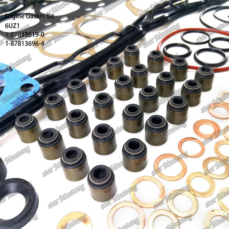 Kit completo di guarnizioni 6UZ1 1-87813619-0 1-87813696-4 Adatto per parti di motore ISUZU