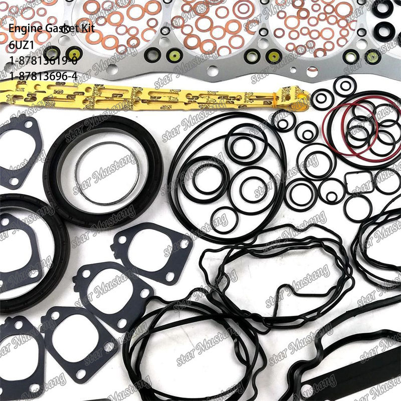 Kit completo di guarnizioni 6UZ1 1-87813619-0 1-87813696-4 Adatto per parti di motori Isuzu