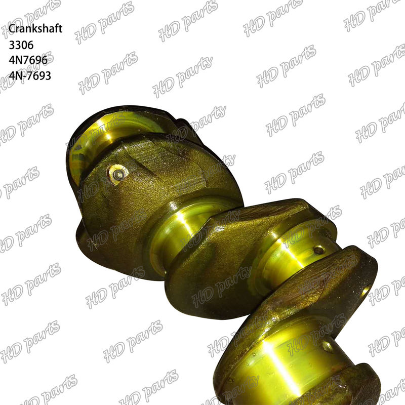 Acciaio forgiato 4N7696 4N-7693 CAT Motori diesel Parti 3306 Excavator Autobus Crankshaft