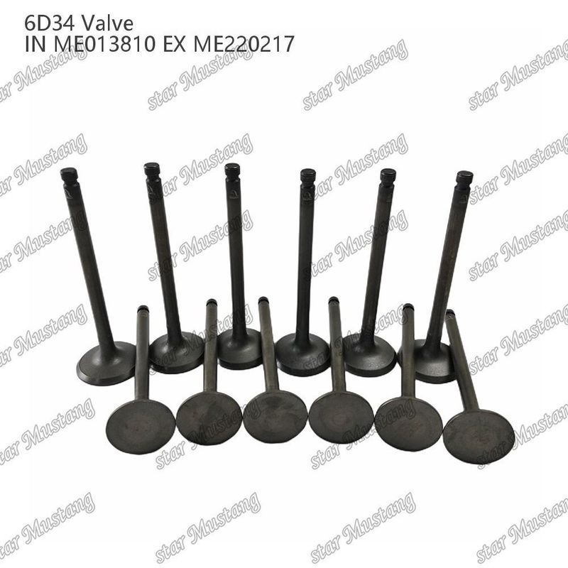 6D34 ME013810 ME220217 Motore Diesel Parts Original Stock con assistenza online dopo