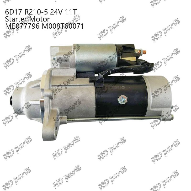 6D17 24V 11T R210-5 ME077796 M008T60071 Motore diesel Motore di avvio Altro certificato