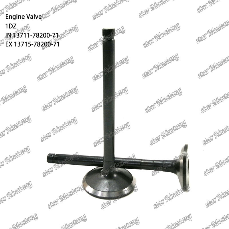 Valvola di struttura integrale 1DZ 13711-78200-7113715-78200-71 Motore diesel Parte originale in magazzino con supporto online Dopo