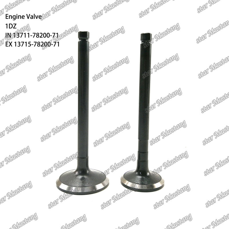 Valvola di struttura integrale 1DZ 13711-78200-7113715-78200-71 Motore diesel Parte originale in magazzino con supporto online Dopo