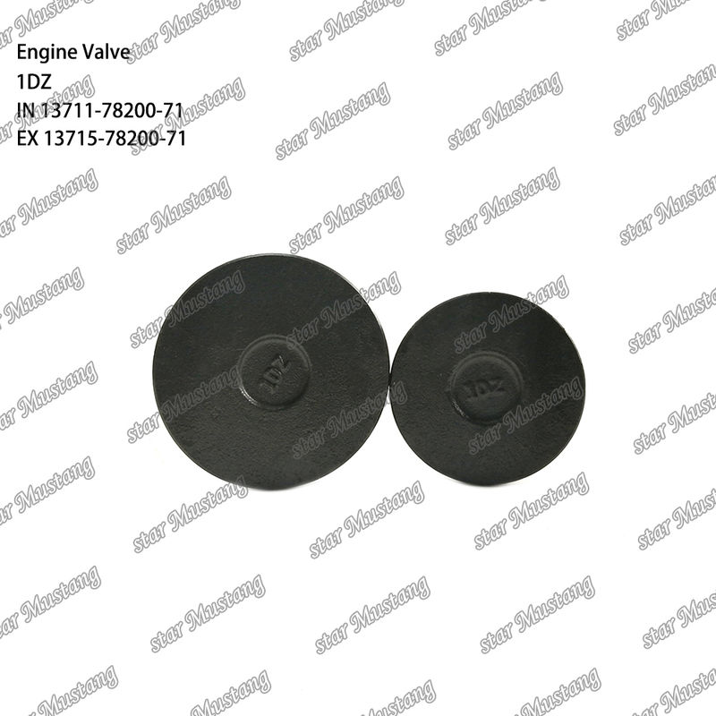 Valvola di struttura integrale 1DZ 13711-78200-7113715-78200-71 Motore diesel Parte originale in magazzino con supporto online Dopo