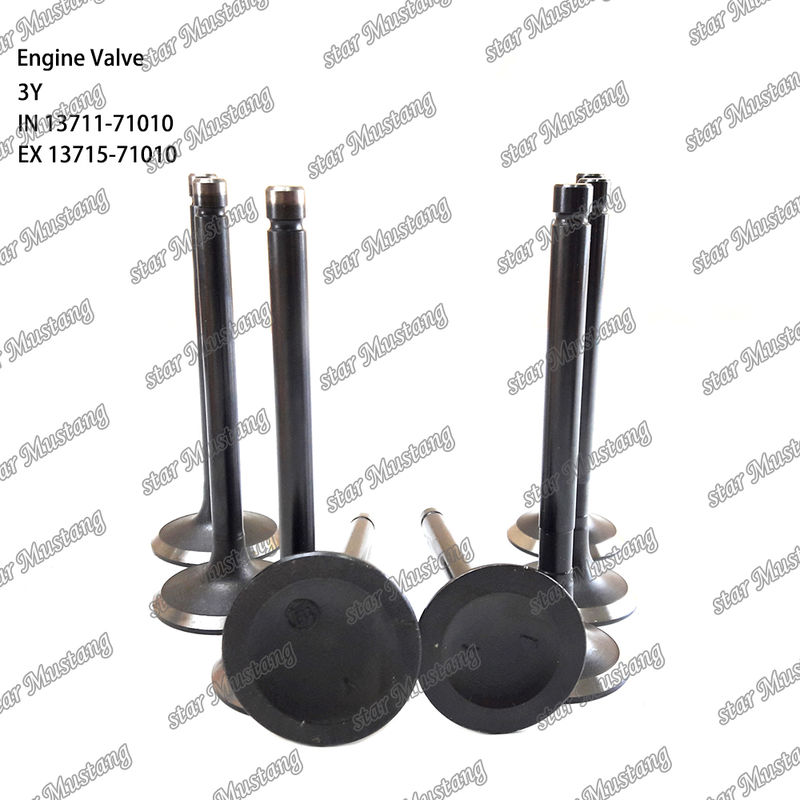 Valvola a struttura integrale 3Y 13711-71010 13715-71010 Ricambio per motore diesel Stock originale con supporto online