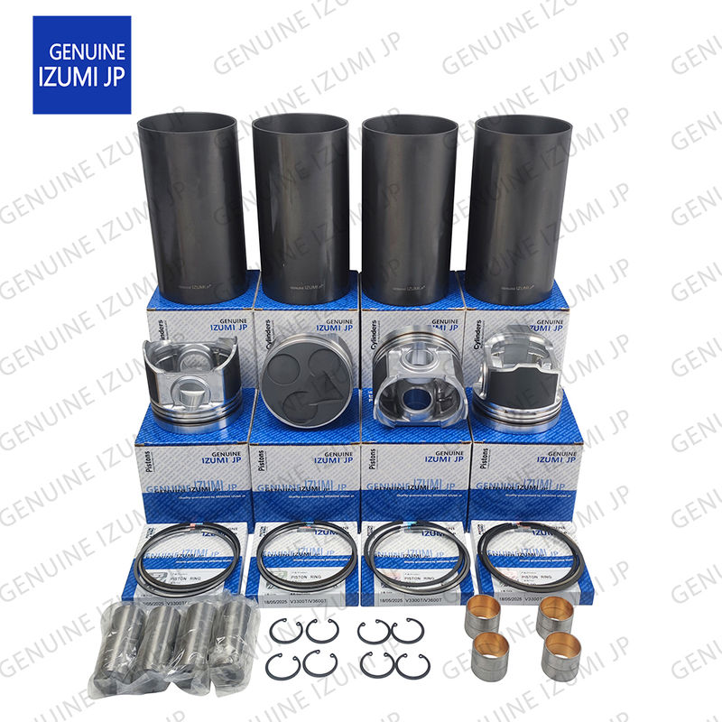 V3600T Kit di rivestimento del cilindro Piston 1J510-21113 Per parti di riparazione di motori diesel Kubota