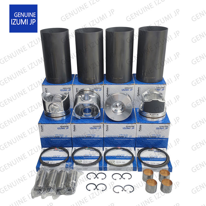 V3300T-16V Kit di rivestimento del cilindro Piston 1G557-21110 Per parti di riparazione di motori diesel Kubota