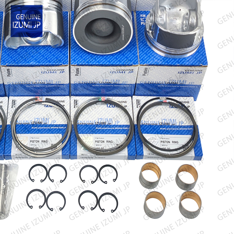 V3800T Kit di rivestimento del cilindro Piston 1J508-21110 Per parti di riparazione di motori diesel Kubota