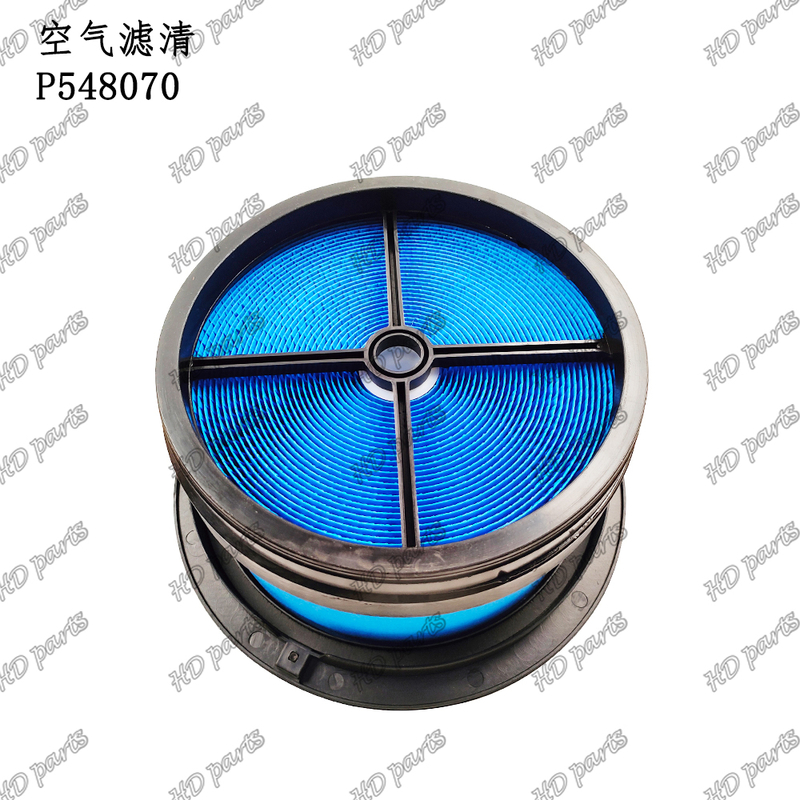 HDPARTS P548070 Filtro Aria Motore Diesel Dimensioni OEM