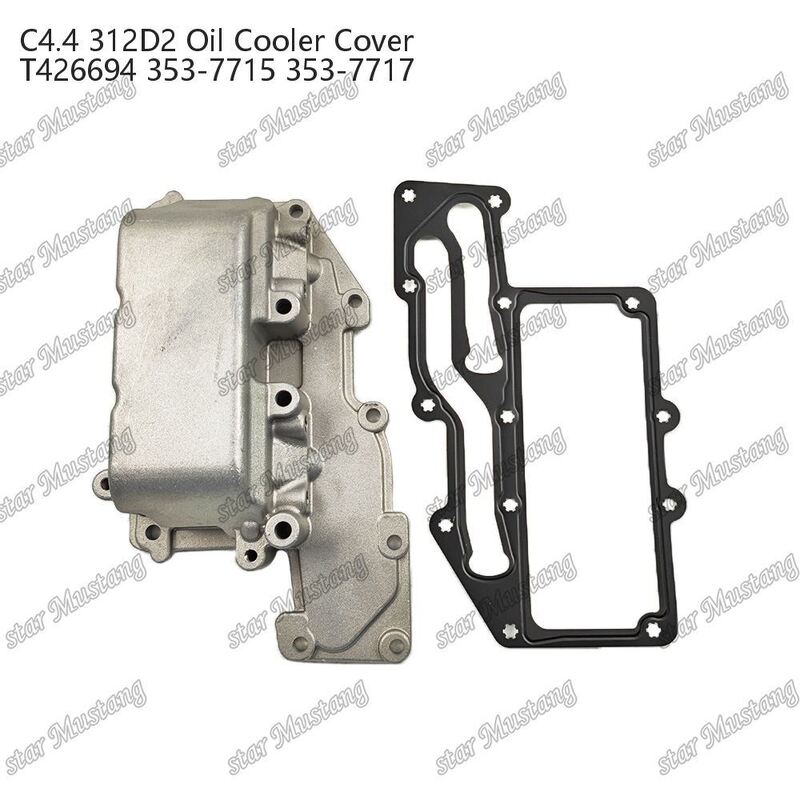 Coperchio del radiatore olio motore diesel C4.4 353-7715 Coperchio del radiatore olio pistone per applicazioni industriali