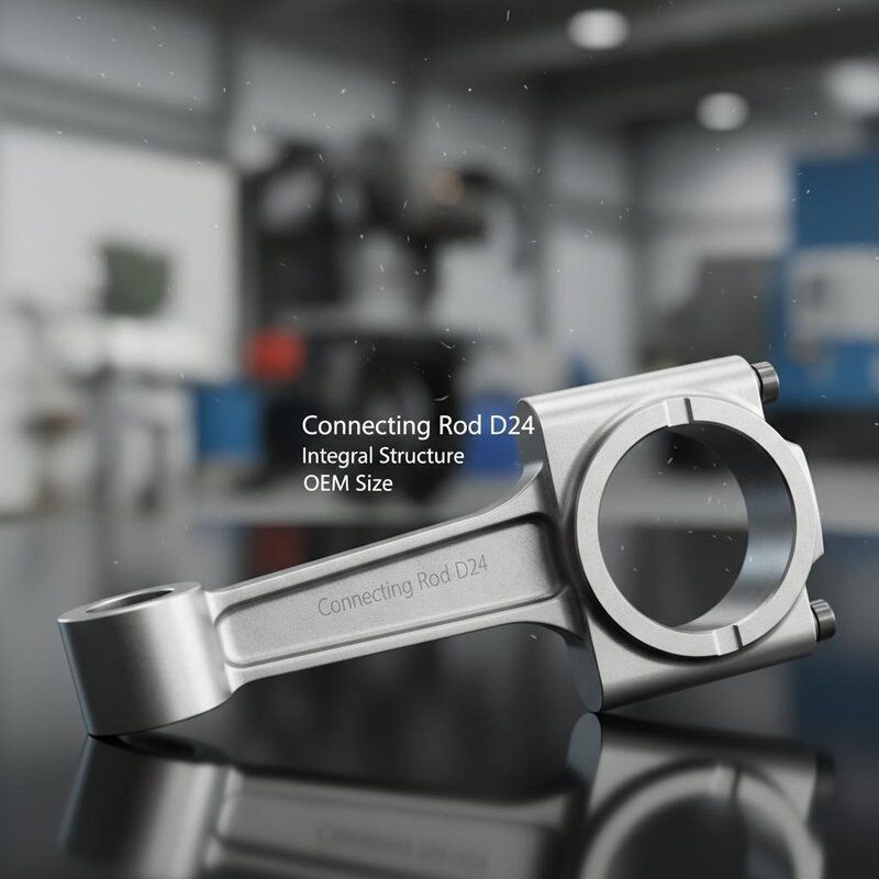 D24 Connecting Rod for Diesel Engine Spare Parts with Integral Structure and OEM Size